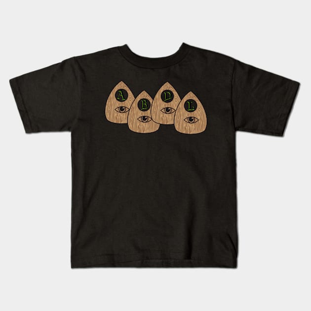 ABDL PLANCHETTE Kids T-Shirt by DiaperedFancy